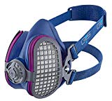 GVS SPR457 Elipse P100 Dust Half Mask Respirator with replaceable and reusable filters included