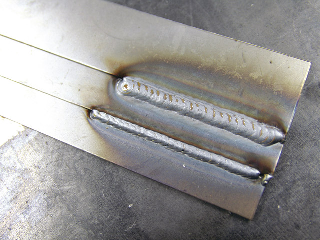 Thin metal like this are easy to be damaged with bad welding skill