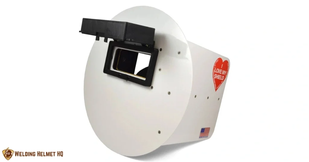 pancake welding hood